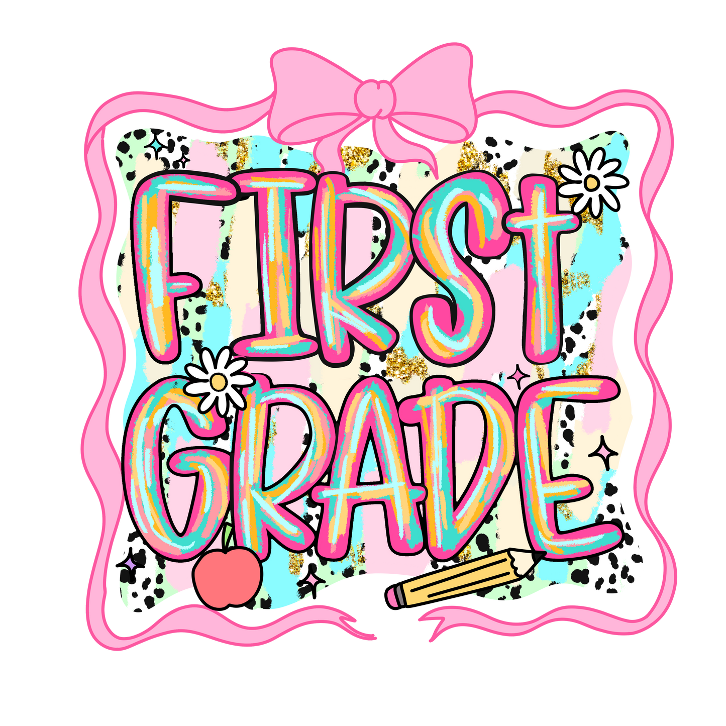 Back To School Bow