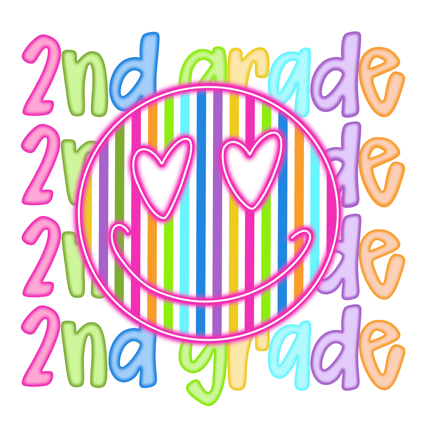 Neon Back To School
