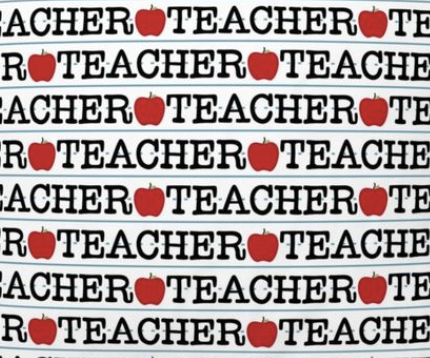 Teacher Appreciation Fabrics