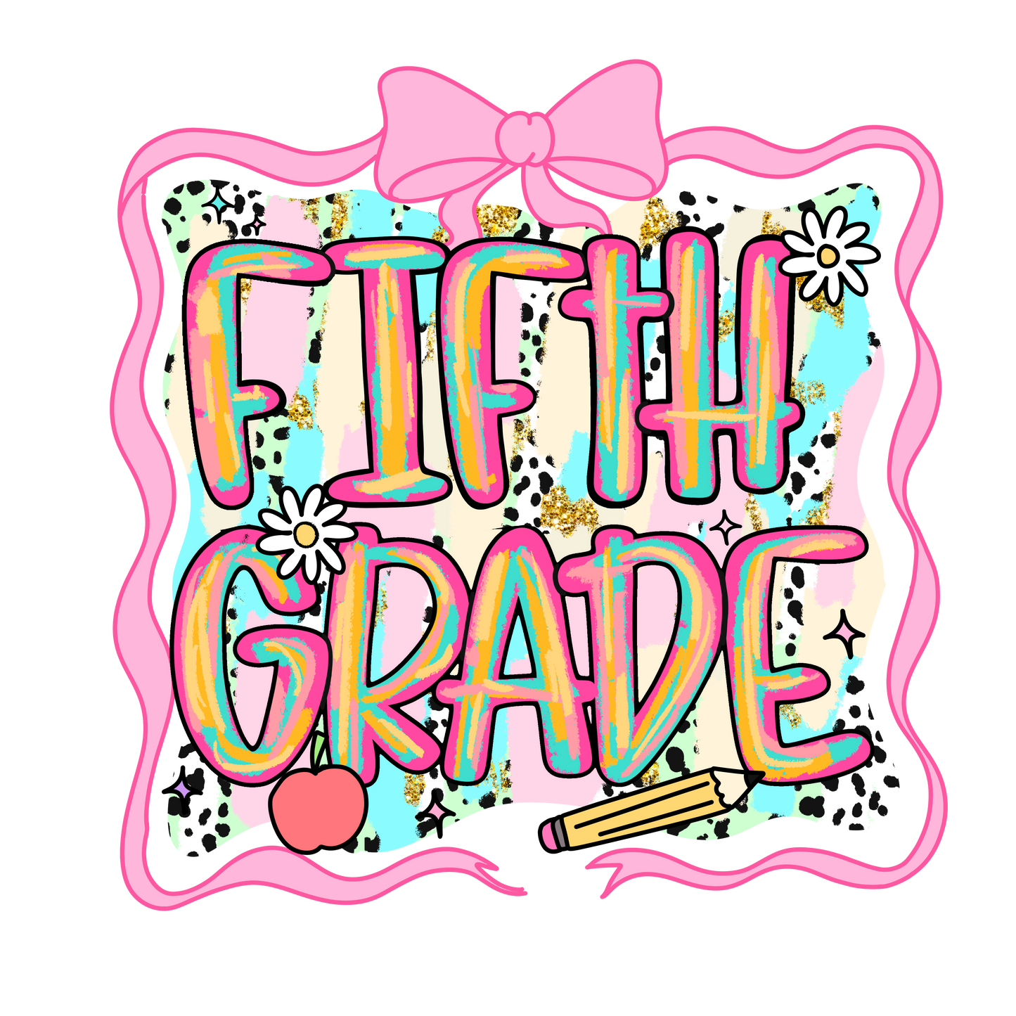 Back To School Bow