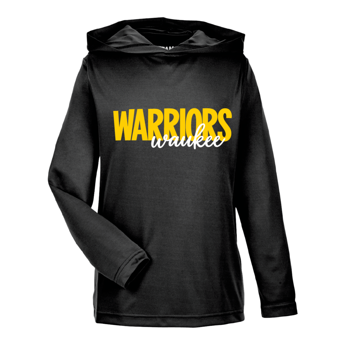 Team365 Zone Performance Hooded Long Sleeve T-Shirt