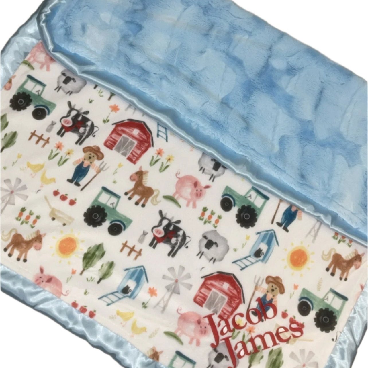 Luxe Cuddle® Hide Baby Blue