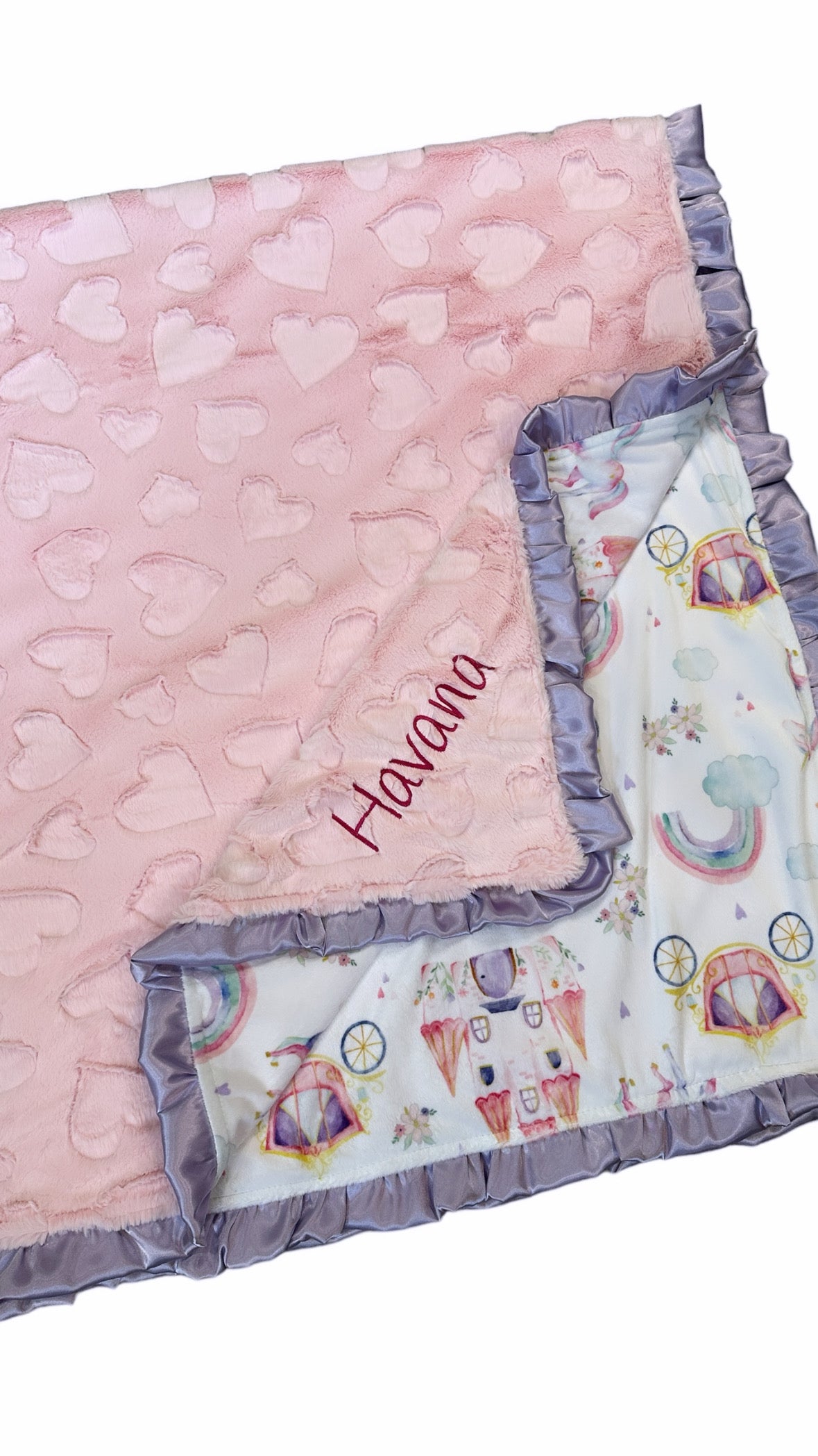 Luxe Cuddle® Hearts Blush