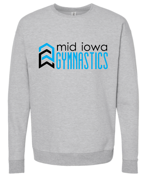 Mid Iowa Gymnastics Crewneck Sweatshirt