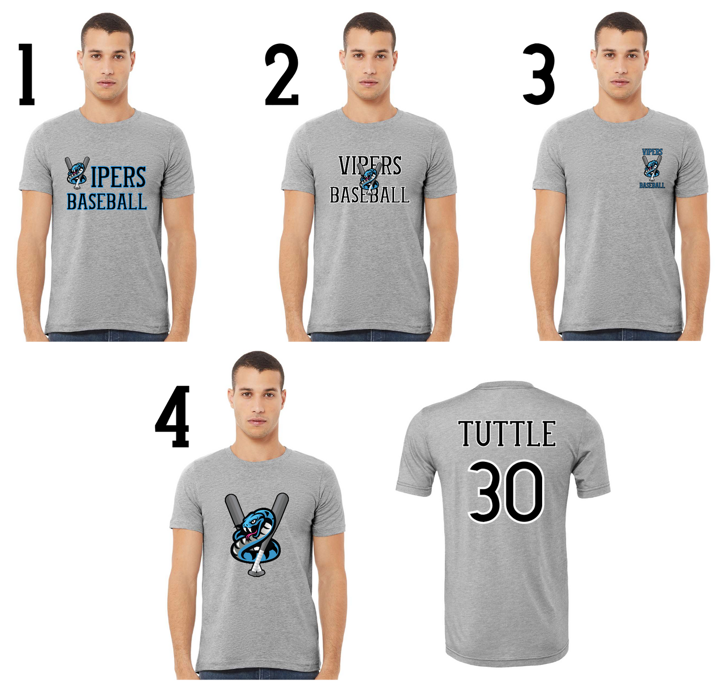 BELLA + CANVAS - CVC Jersey Tee - Athletic Heather