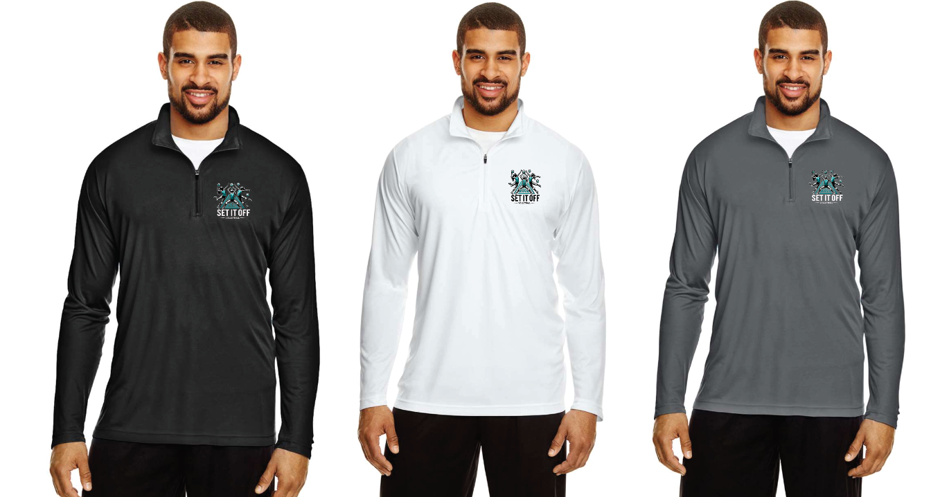 Team 365 - Zone Performance Quarter-Zip Pullover- Set It Off Logo