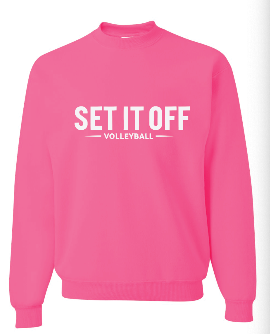 JERZEES Unisex NuBlend® Crewneck Sweatshirt- Set It Off Full