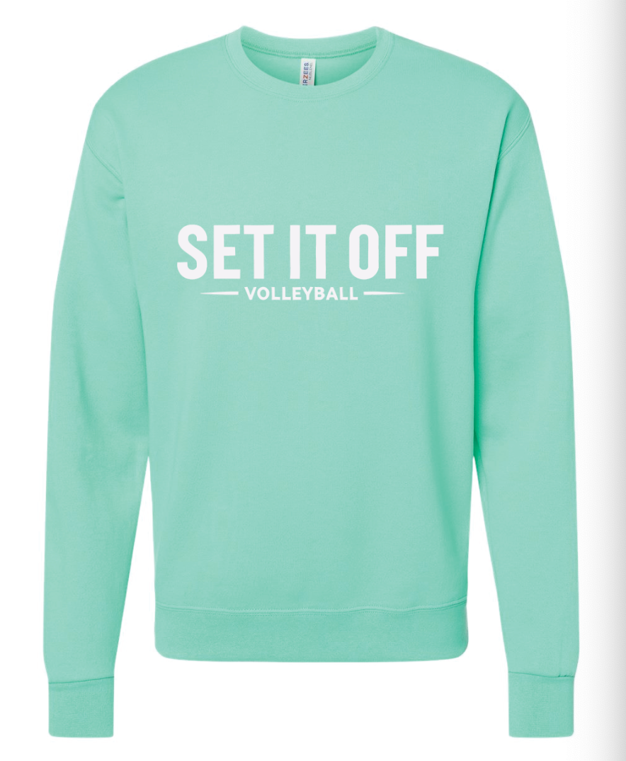 JERZEES Unisex NuBlend® Crewneck Sweatshirt- Set It Off Full