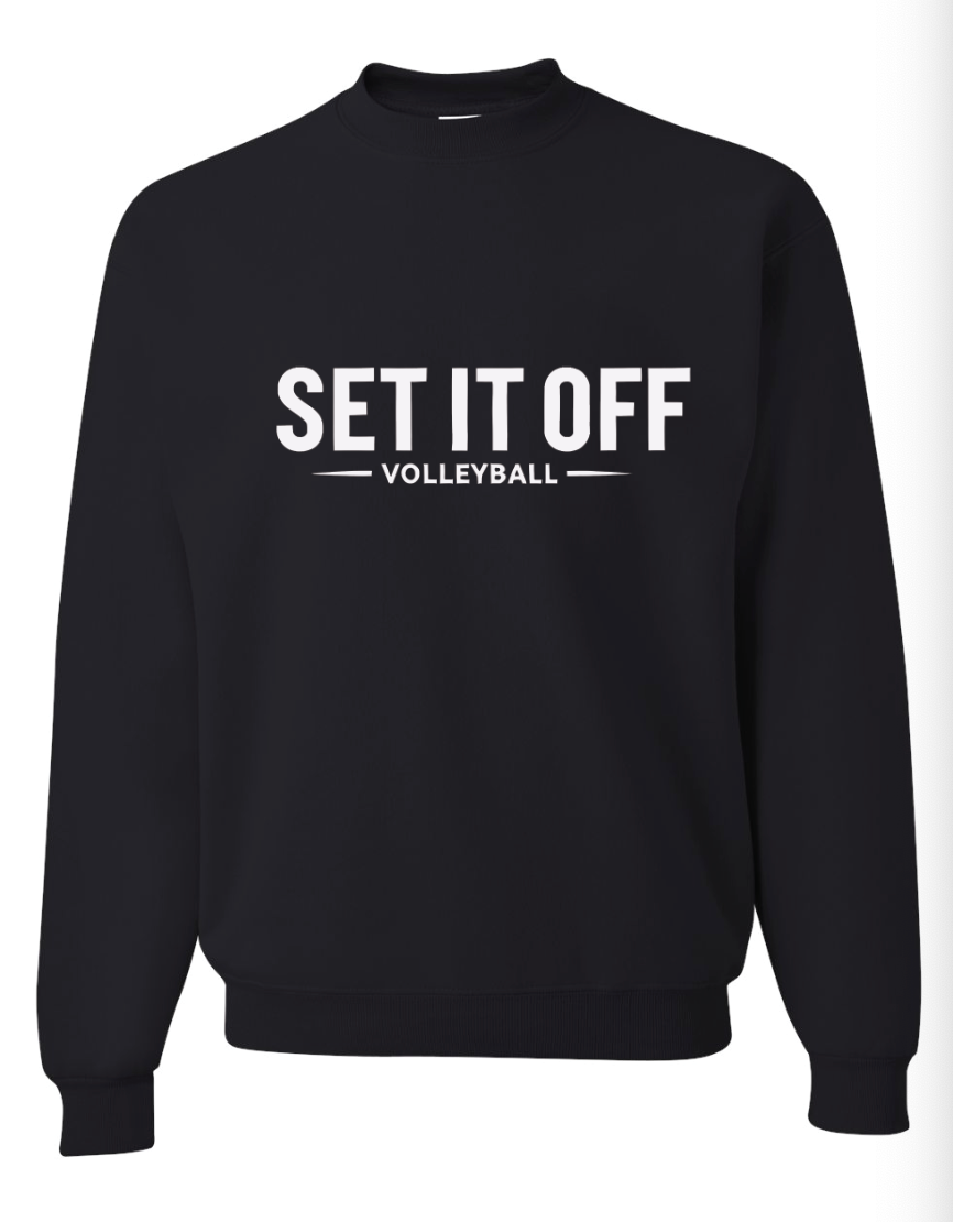 JERZEES Unisex NuBlend® Crewneck Sweatshirt- Set It Off Full