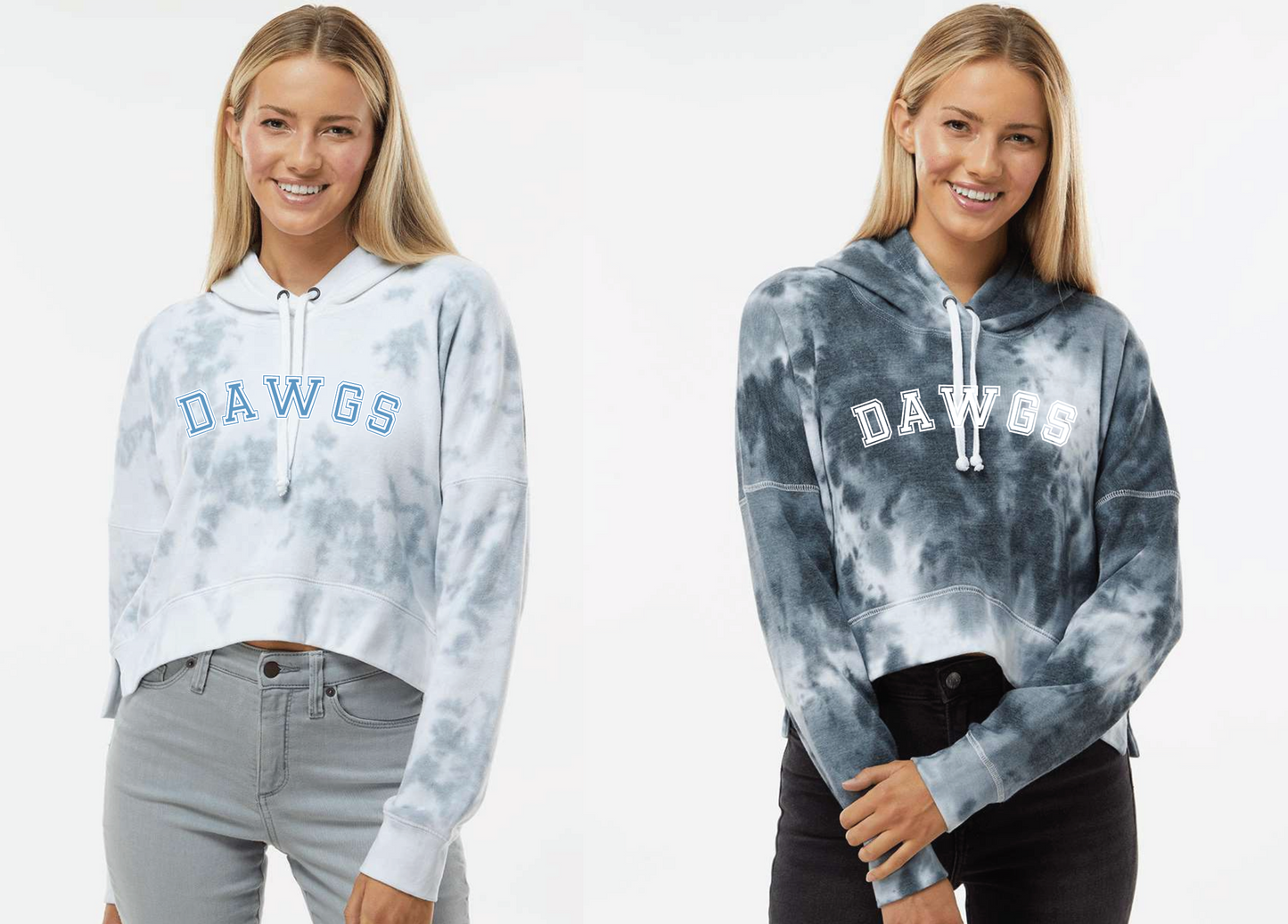 DAWGS Women's Crop Hooded Sweatshirt