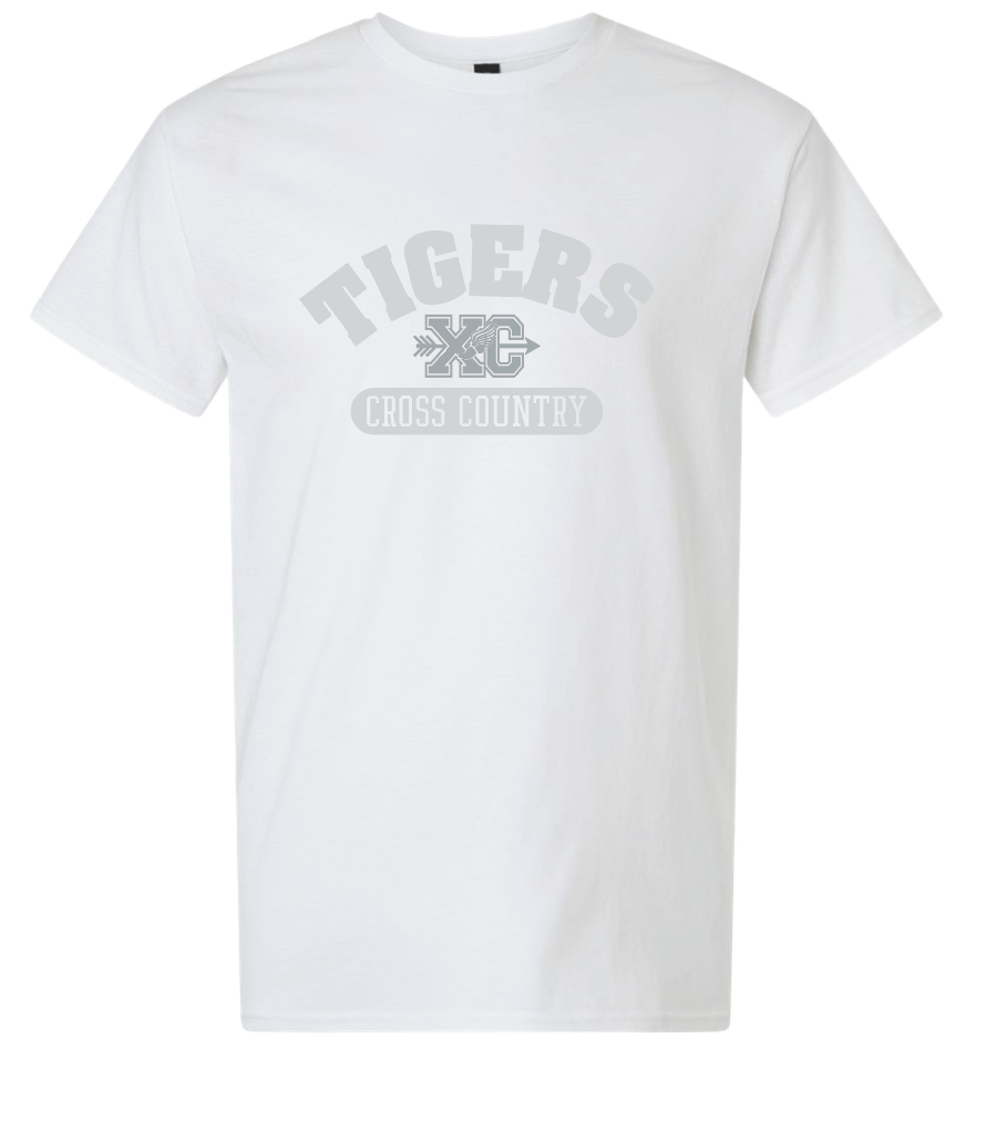 Bella Canvas Triblend Tee- TIGERS Arch