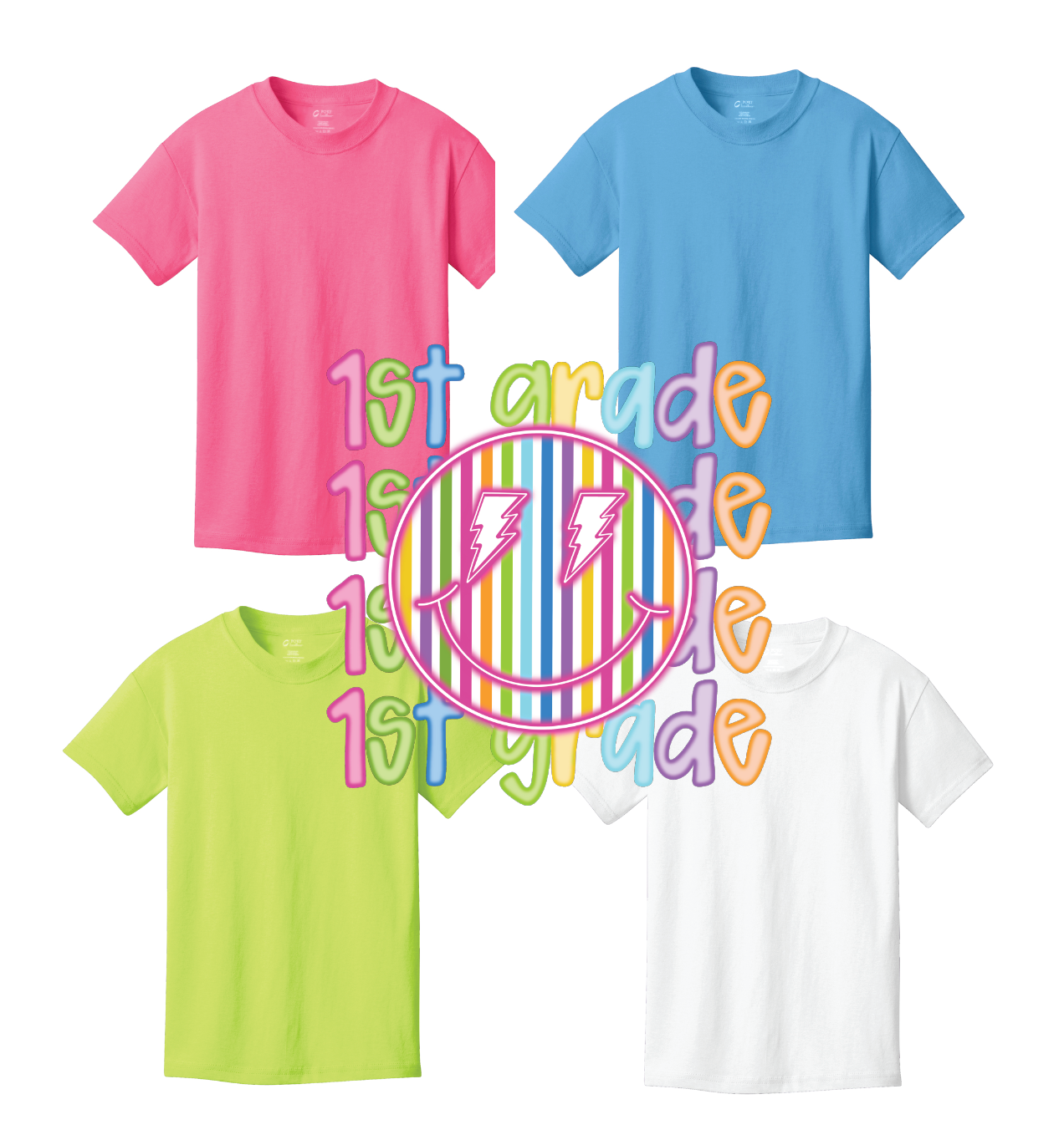 Neon Back To School