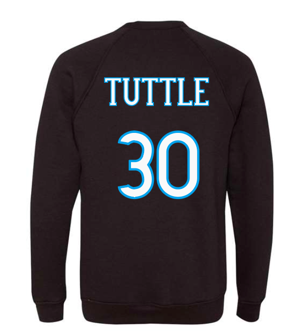 BELLA + CANVAS - Sponge Fleece Raglan Crewneck Sweatshirt - Vipers