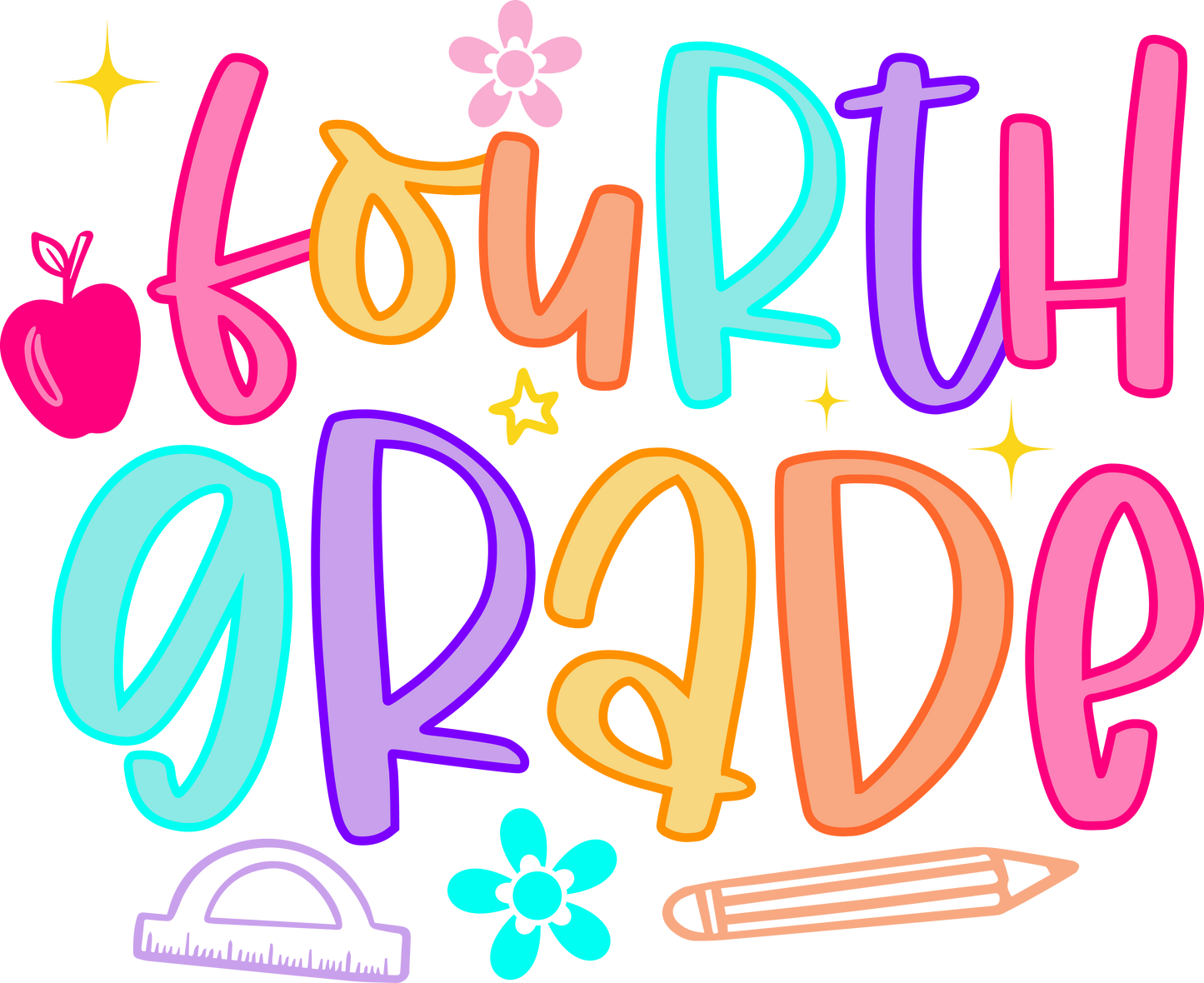 Back To School Neon