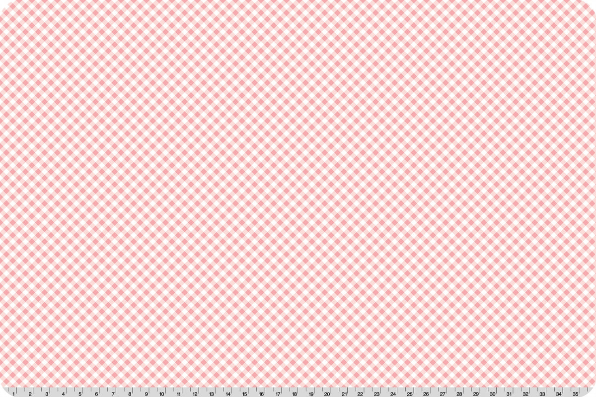 Barely Basics Gingham Quilting Cuddle® Seashell