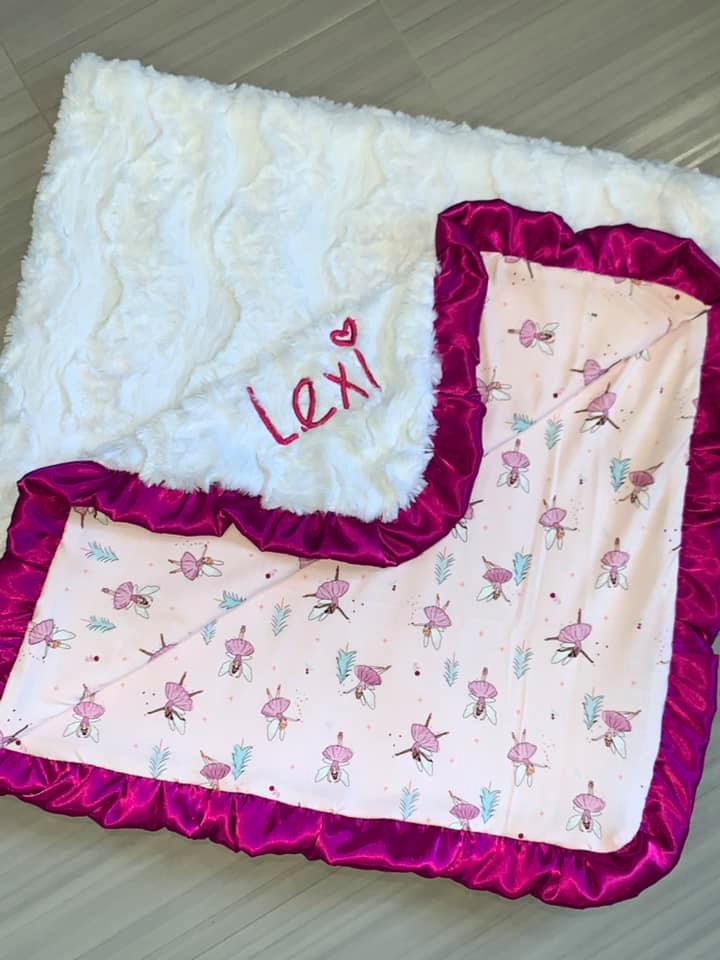 Custom Little Sleepies + Other Bamboo Blankets- Past Work, Not for Sale