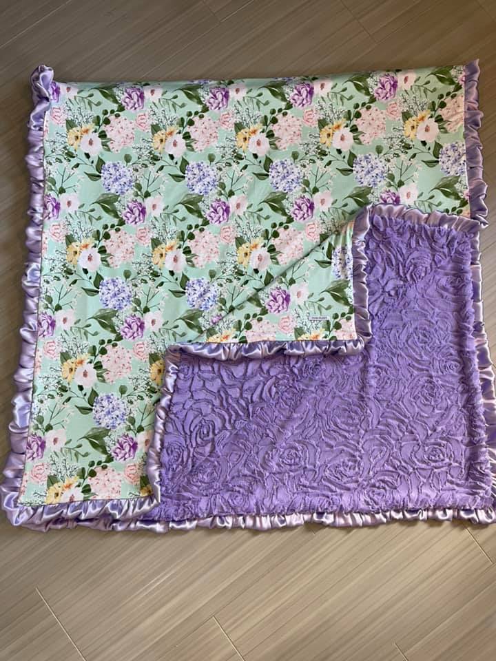 Custom Posh Blankets- Past Work, Not for Sale