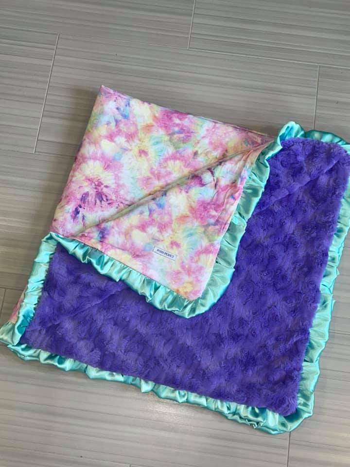 Custom Posh Blankets- Past Work, Not for Sale