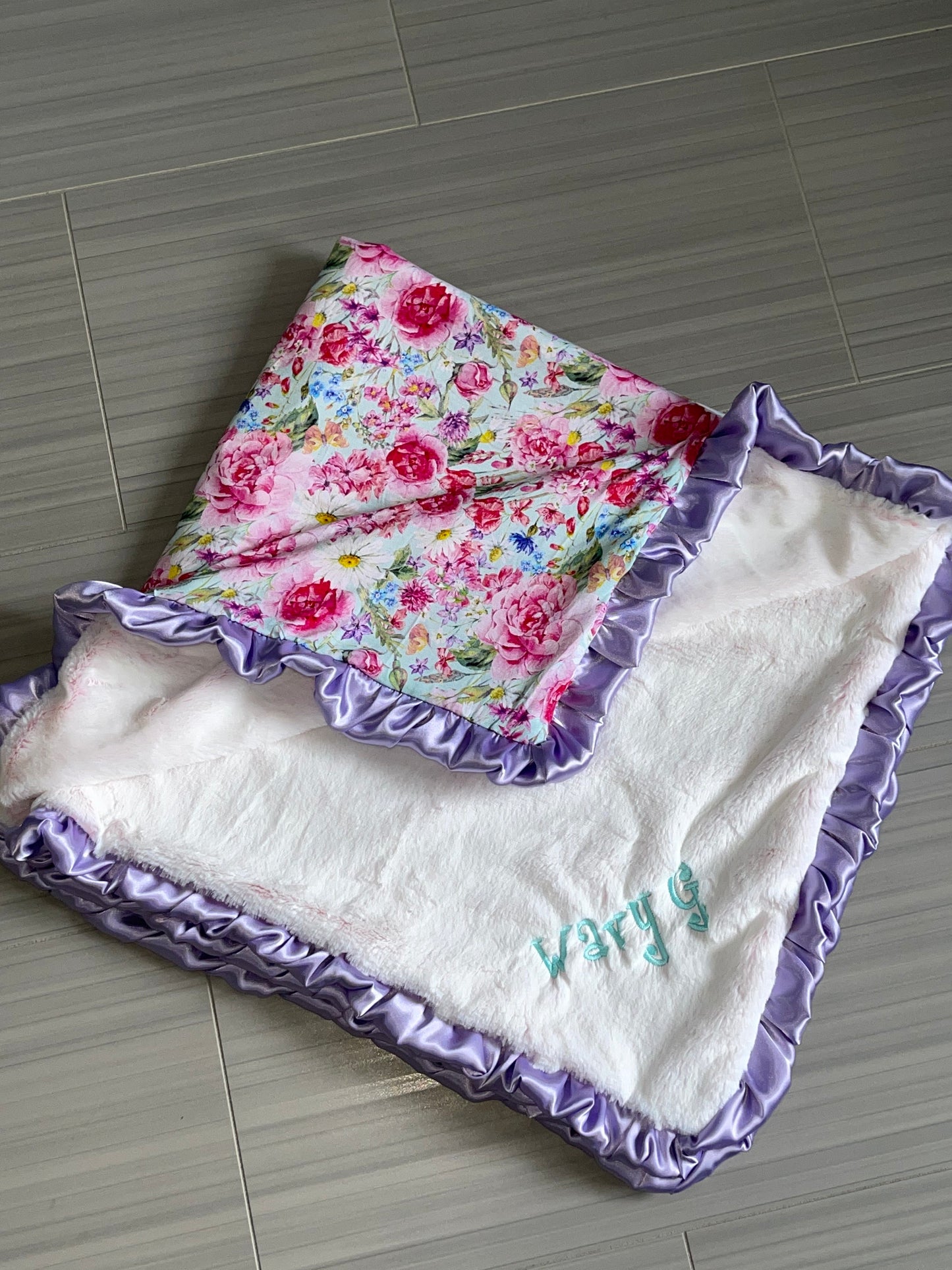 Custom Posh Blankets- Past Work, Not for Sale