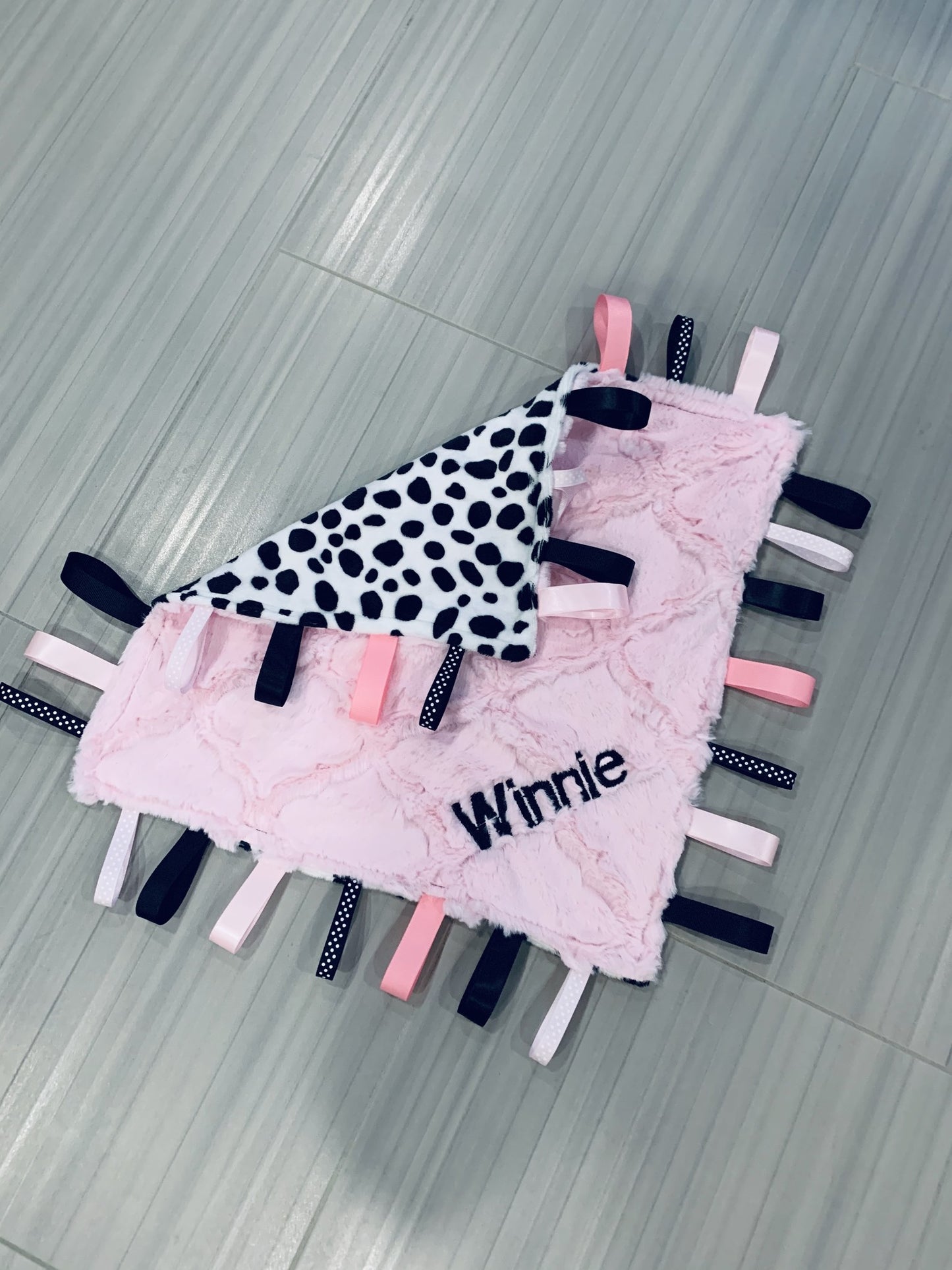 Black/White Dalmatian Cuddle