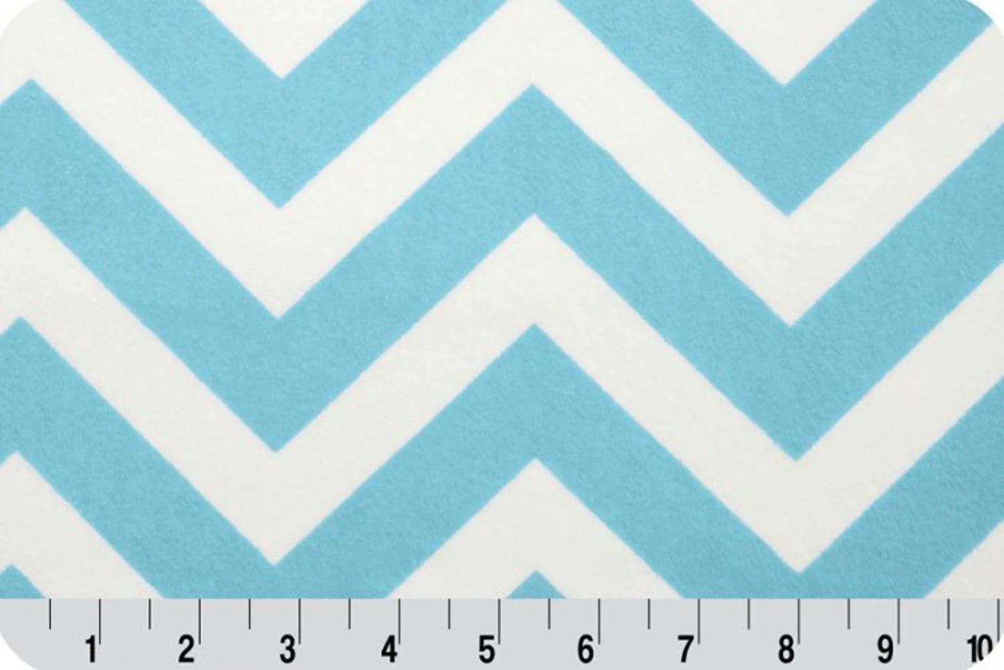 Turquoise & Snow Chevron Cuddle