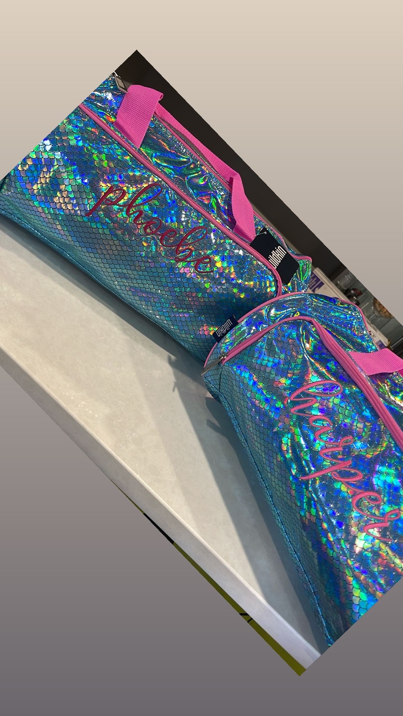 Mermaid Scales Dance Bag