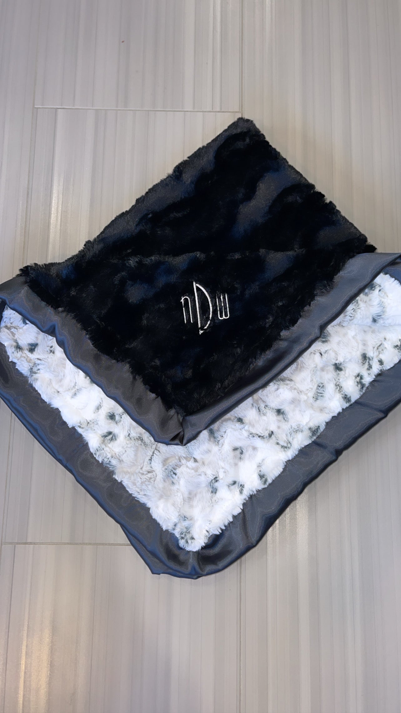 Silky Satin Solid Charcoal