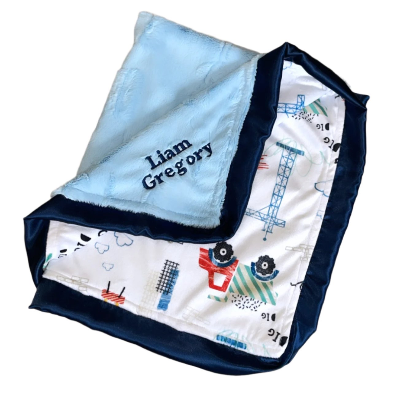 Luxe Cuddle® Hide Baby Blue