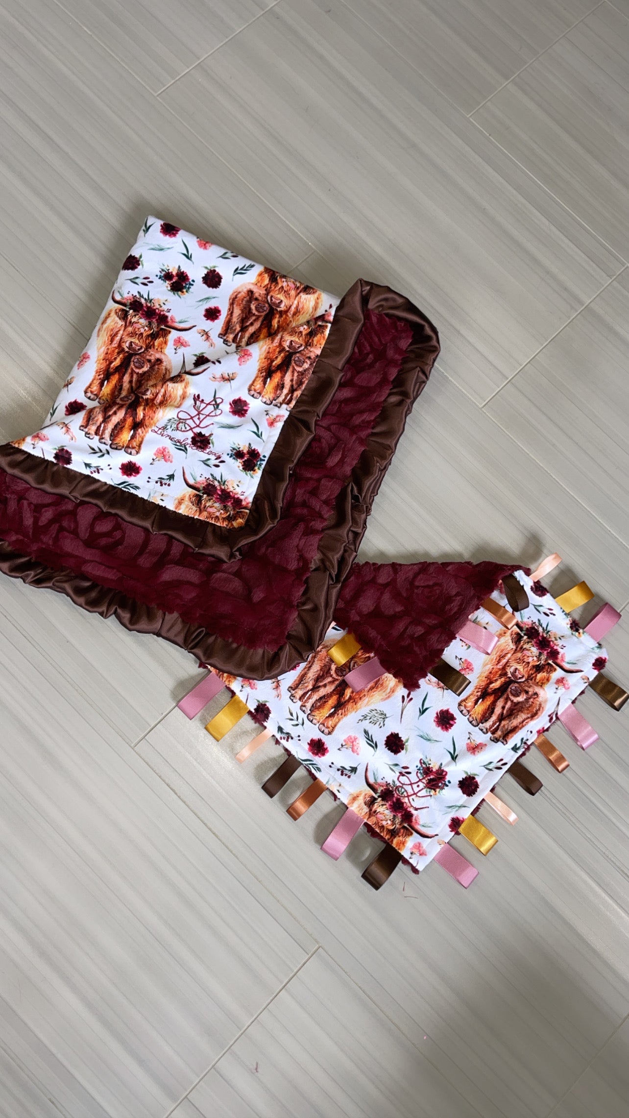 Luxe Cuddle® Demi Rose Merlot