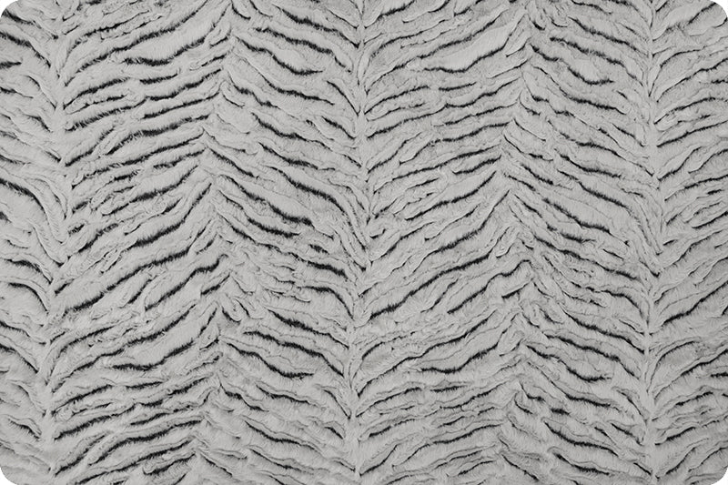 Luxe Cuddle® Frosted Zebra Gray