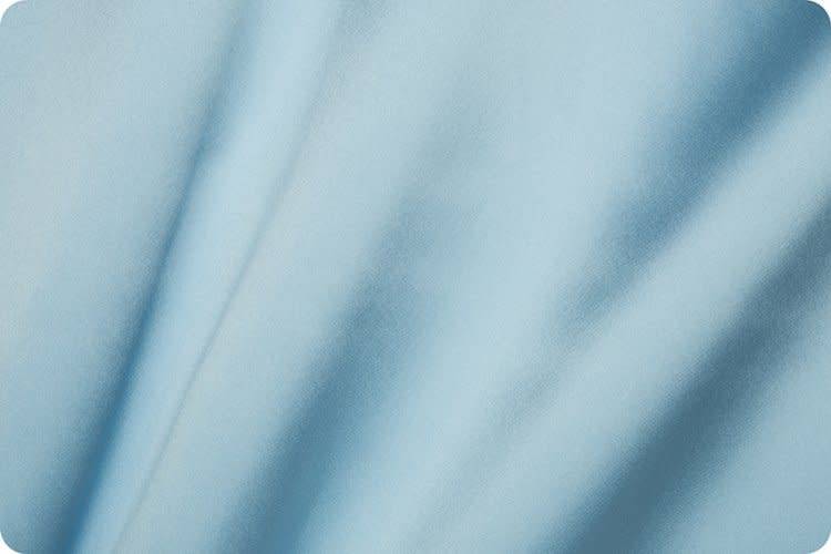 Silky Satin Solid Light Blue