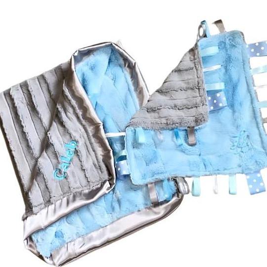Luxe Cuddle® Hide Baby Blue