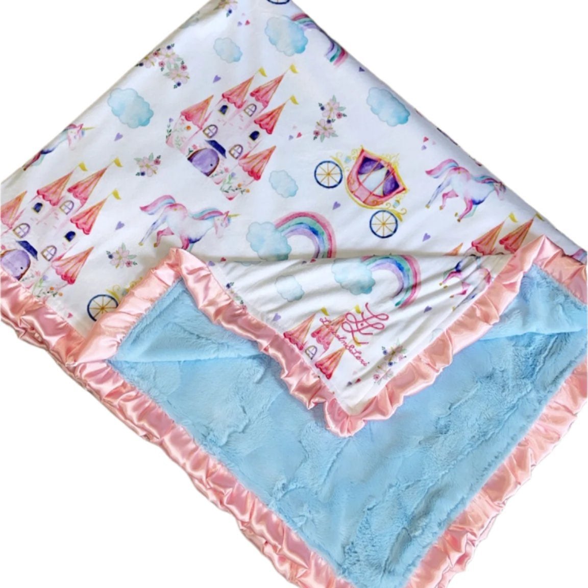 Luxe Cuddle® Hide Baby Blue