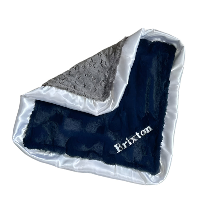 Luxe Cuddle® Hide Navy