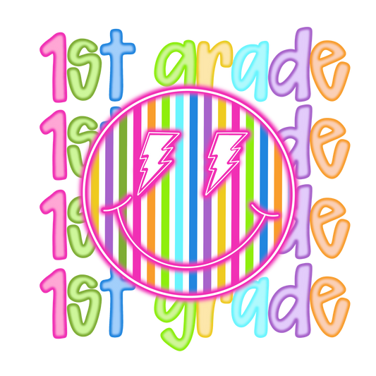 Neon Back To School