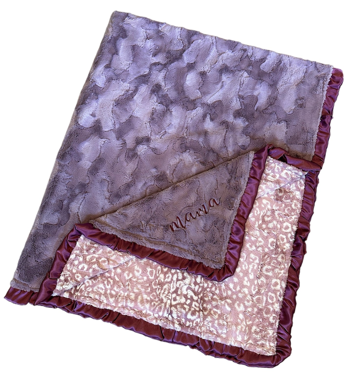 Silky Satin Solid Berry