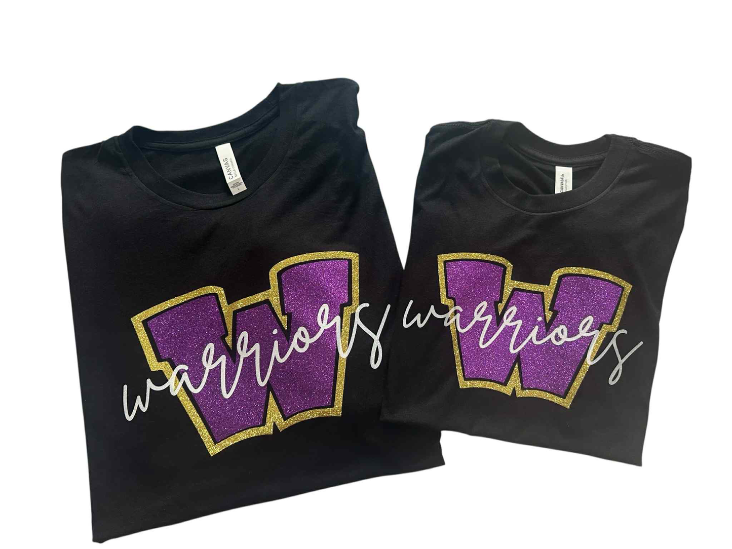 Bella Canvas Triblend Tee- Waukee Warriors (Matte or Glitter)