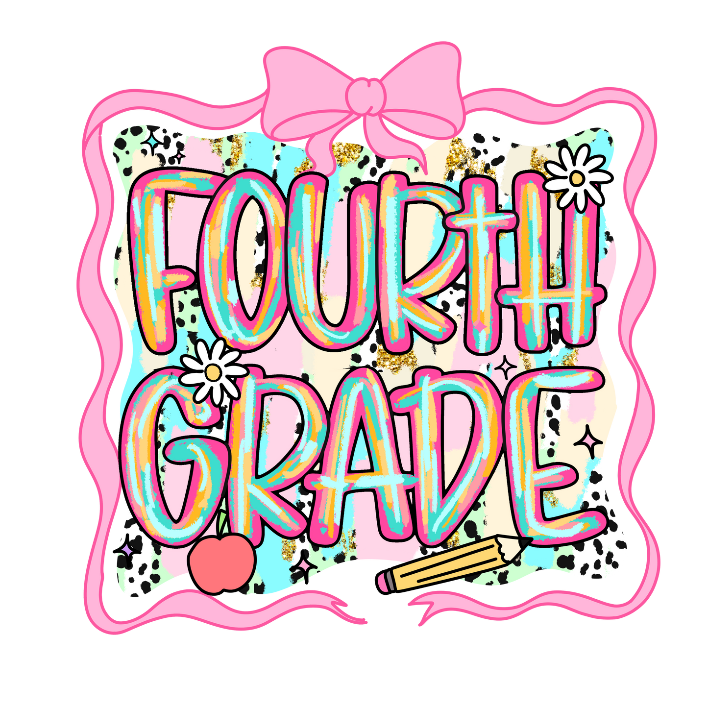 Back To School Bow