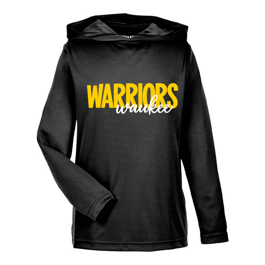 Team365 Zone Performance Hooded Long Sleeve T-Shirt