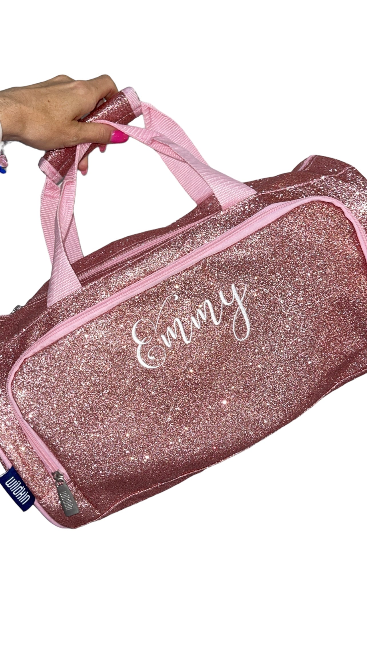 Pink Glitter Dance Bag