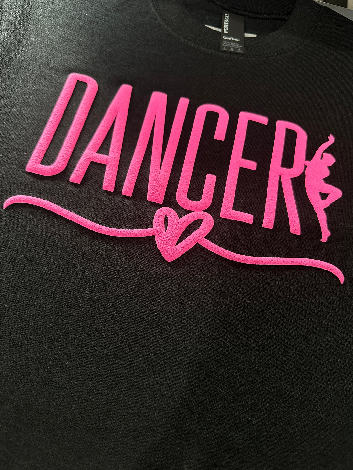 Dance Mom/Dancer Puff Sweatshirt