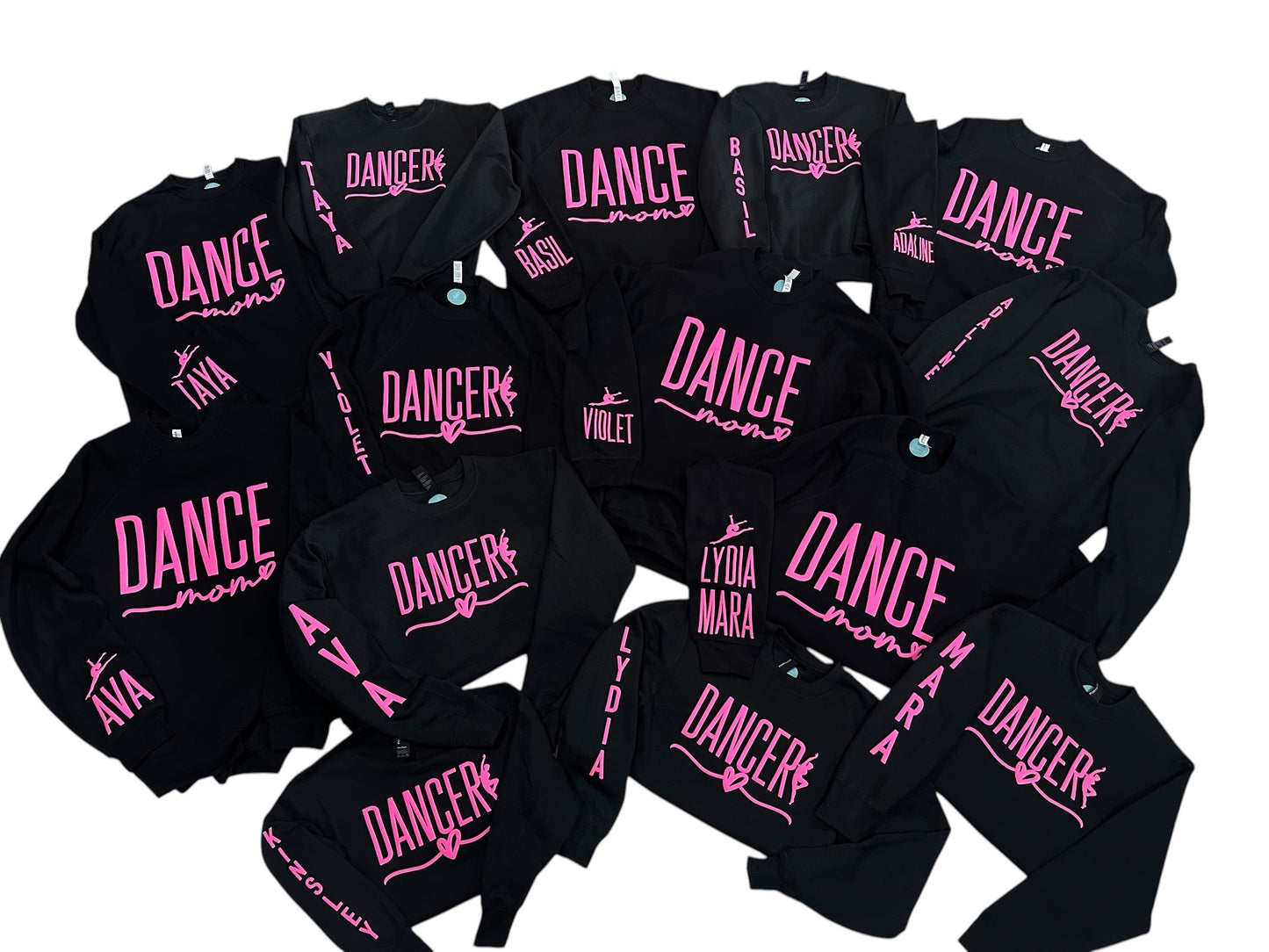Dance Mom/Dancer Puff Sweatshirt