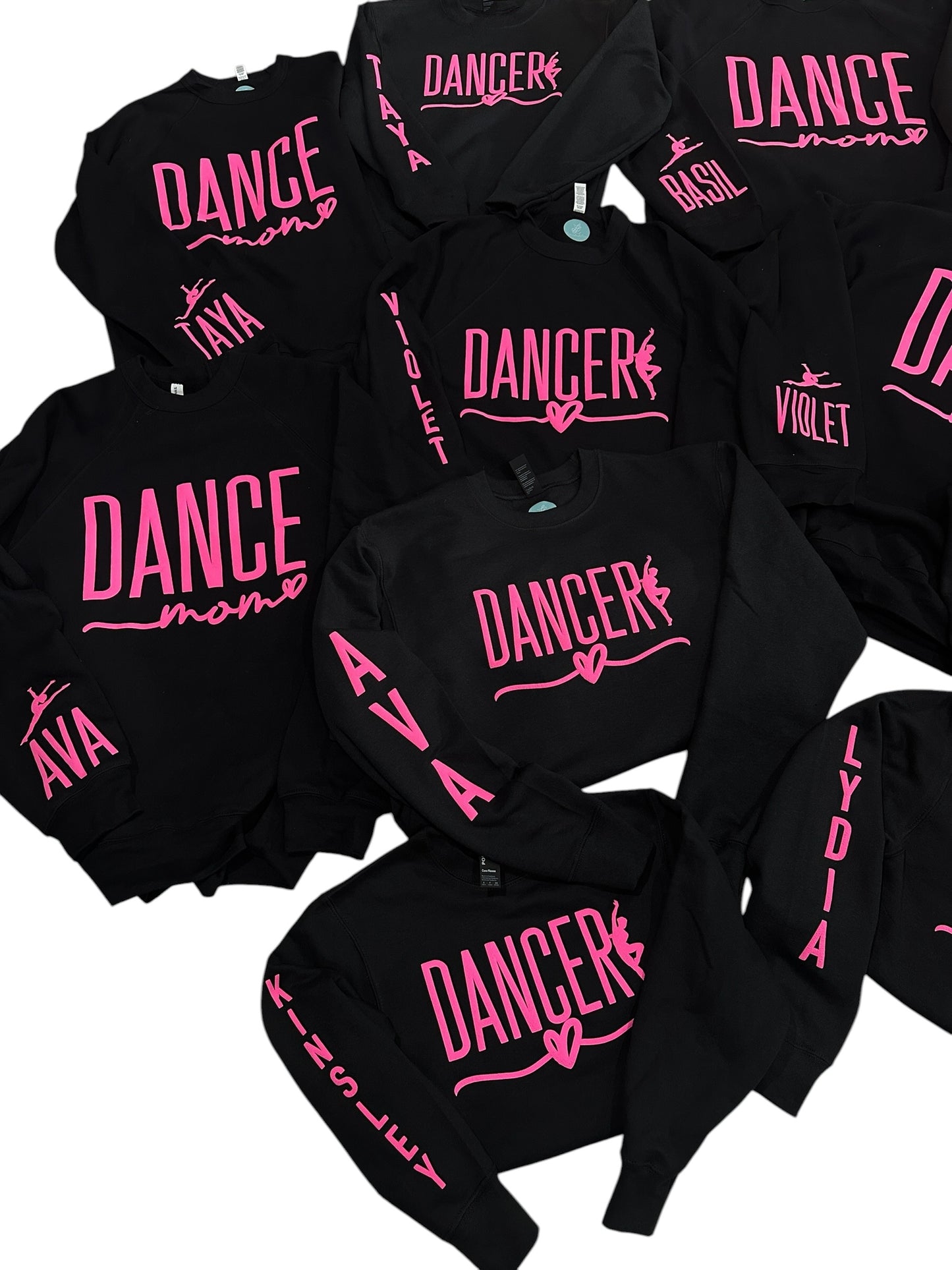 Dance Mom/Dancer Puff Sweatshirt