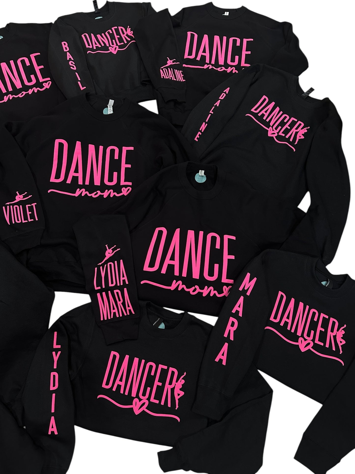 Dance Mom/Dancer Puff Sweatshirt
