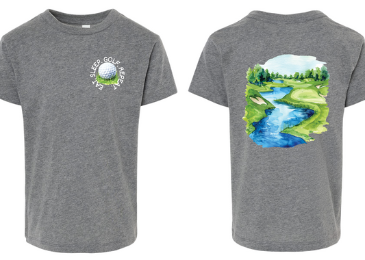 EAT SLEEP GOLF REPEAT, WATER BACK