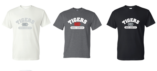 Gildan Unisex DryBlend T Shirt- TIGERS Arch