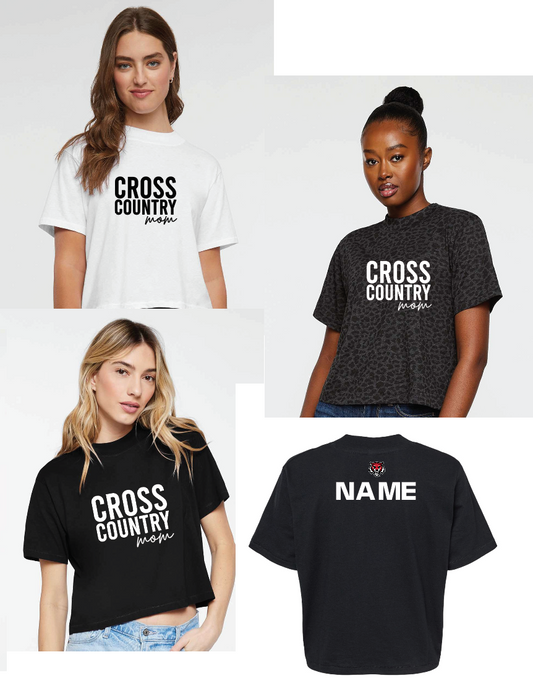 LAT Women's Boxy Tee- Cross Country Mom