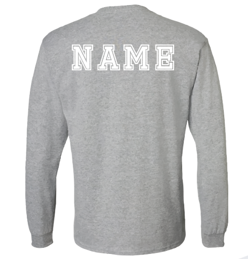 Gildan Unisex DryBlend® 50/50 Long Sleeve T-Shirt- TIGERS