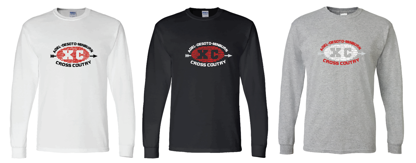 Gildan Unisex DryBlend® 50/50 Long Sleeve T-Shirt- ADM XC