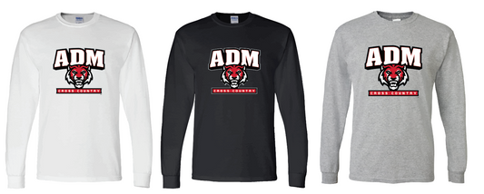Gildan Unisex DryBlend® 50/50 Long Sleeve T-Shirt- ADM Cross Country